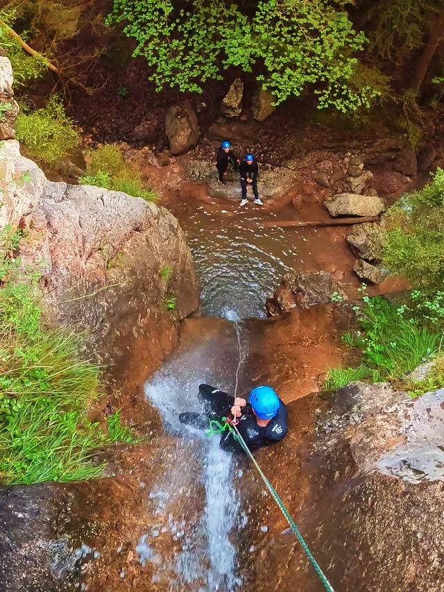 Sallent aventura Barranco de Sant Aniol