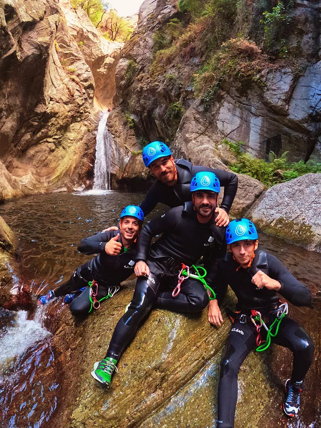 Sallent aventura Barranco de Mas Clavé